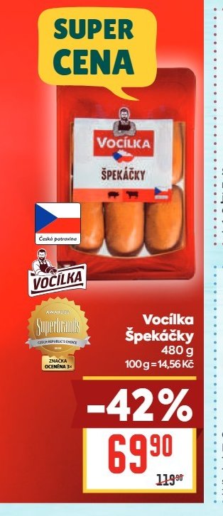 Vocílka Špekáčky