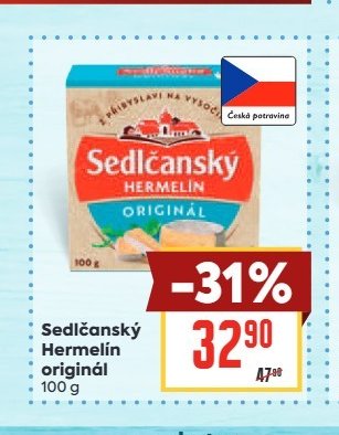 Sedlčanský Hermelín originál