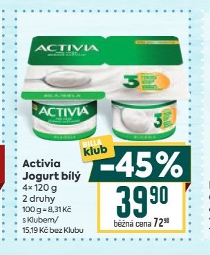 Activia Jogurt bílý