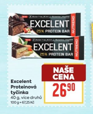 Excelent Proteinová tyčinka