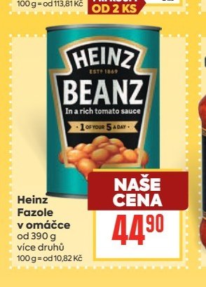 Heinz Fazole v omáčce