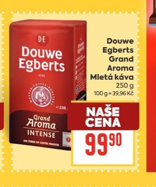 Douwe Egberts Grand Aroma Mletá káva