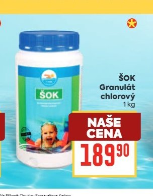 Šok Granulát chlorový
