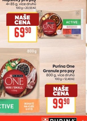 Purina One kapsičky pro psy