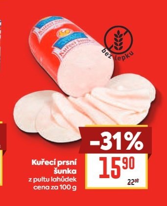 Kuřecí prsní šunka