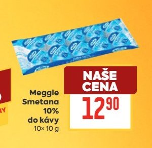 Meggle Smetana 10% do kávy