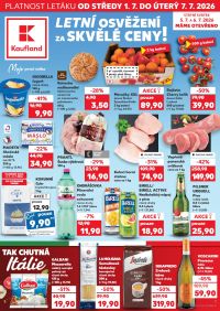akční leták Kaufland 1.7.2026-7.7.2026