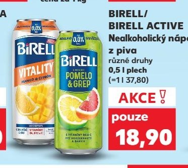 BIRELL / BIRELL ACTIVE Nealkoholický nápoj