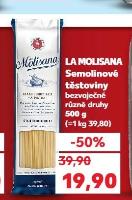 LA MOLISANA Semolinové těstoviny
