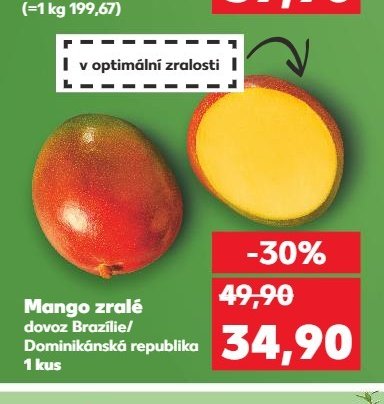 Mango zralé
