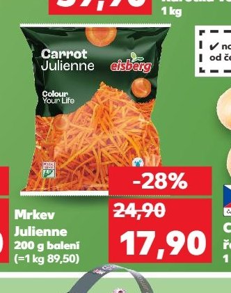 Mrkev Julienne