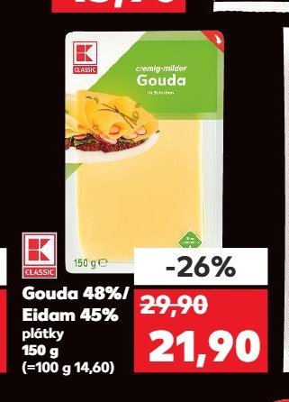 Gouda 48%/Eidam 45%