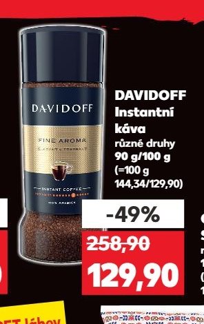 DAVIDOFF Instantní káva