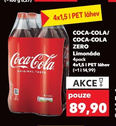 COCA-COLA/COCA-COLA ZERO Limonáda