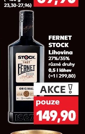 FERNET STOCK Lihovina