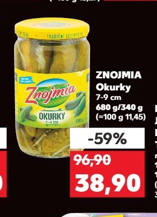 ZNOJMIA Okurky
