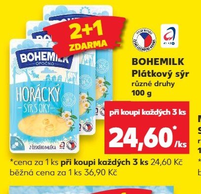Bohemilk Plátkový sýr