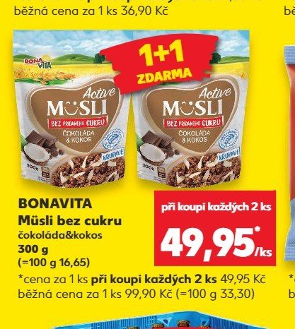 Bonavita Müsli bez cukru