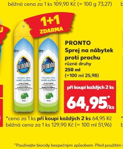 Pronto Sprej na nábytek