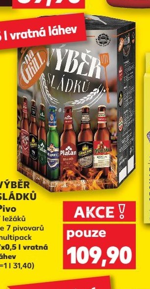 VÝBĚR SLÁDKŮ Pivo 7 ležáků