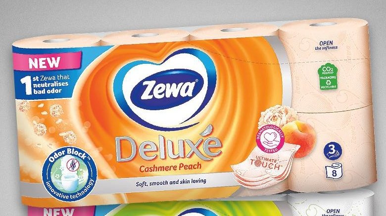 Zewa Deluxe Cashmere Peach