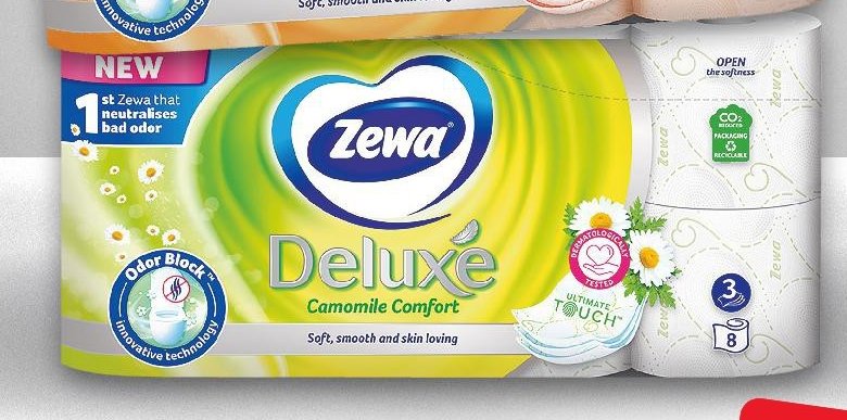 Zewa Deluxe Camomile Comfort