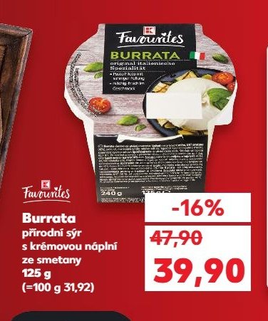 Favourites Burrata 125 g