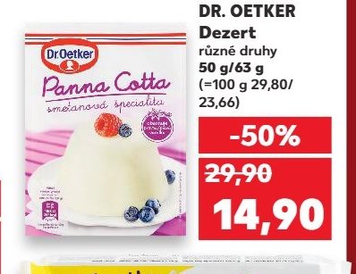 DR. OETKER Panna Cotta 50 g