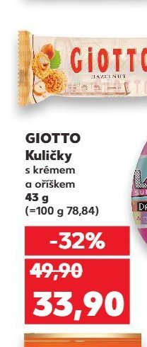 GIOTTO Kuličky 43 g