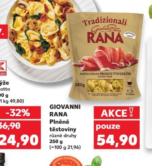Giovanni Rana Plněné těstoviny 250 g