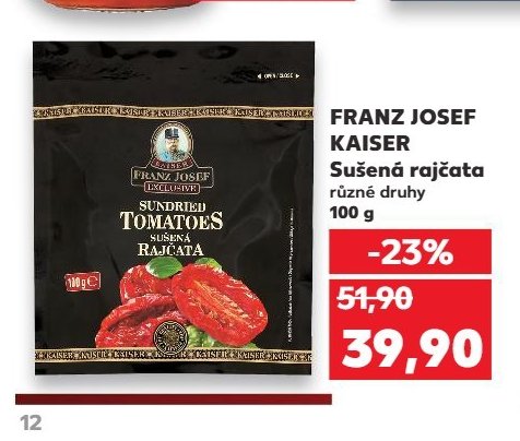 Franz Josef Kaiser Sušená rajčata 100 g