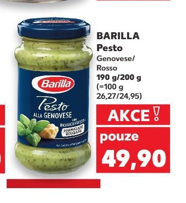 Barilla Pesto Genovese/Rosso 190 g/200 g