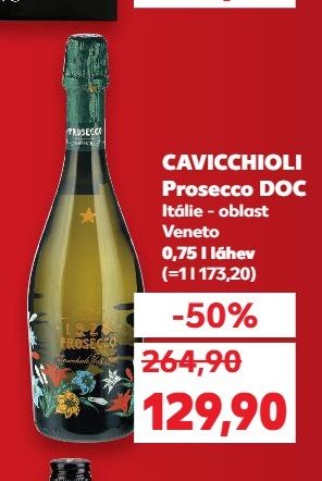 CAVICCHIOLI Prosecco DOC 0,75 l