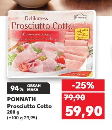 Ponnath Prosciutto Cotto