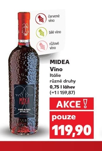 MIDEA Víno