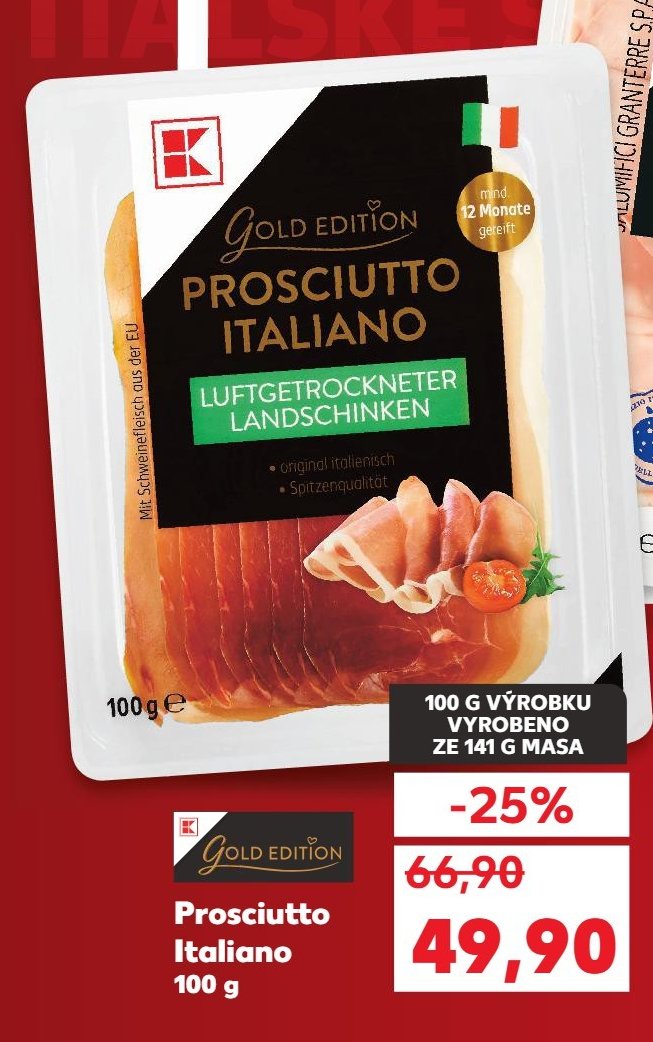 Prosciutto Italiano 100 g