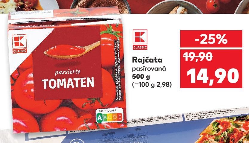 Rajčata pasírovaná 500 g