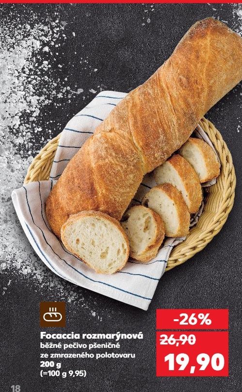 Focaccia rozmarýnová