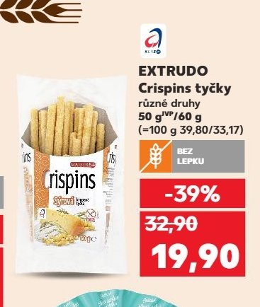 EXTRUDO Crispins tyčky