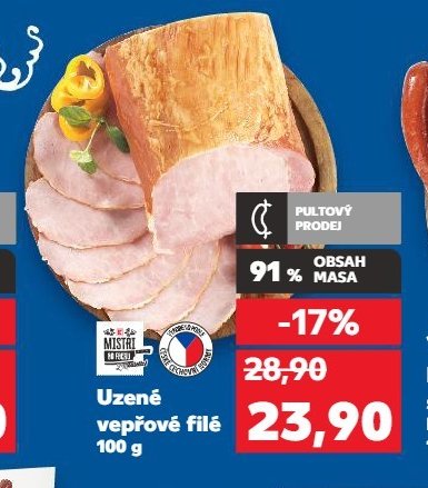 Uzené vepřové filé 100 g