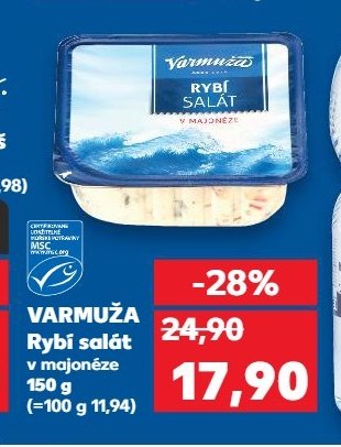 Varmuža Rybí salát v majonéze 150 g