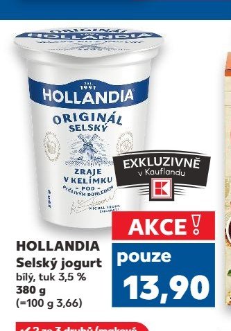 Hollandia Selský jogurt 380 g