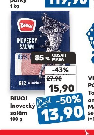 BIVOJ Inovecký salám 100 g