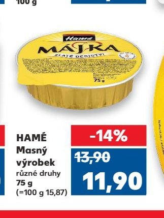 HAMÉ Masný výrobek různé druhy 75 g