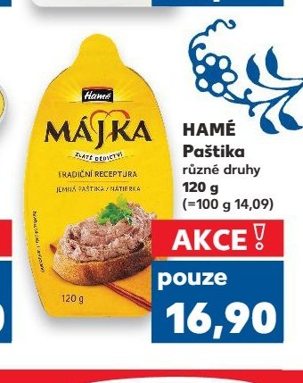 HAMÉ Paštika různé druhy 120 g