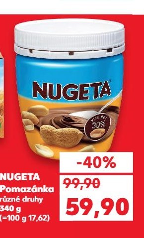 NUGETA Pomazánka různé druhy 340 g