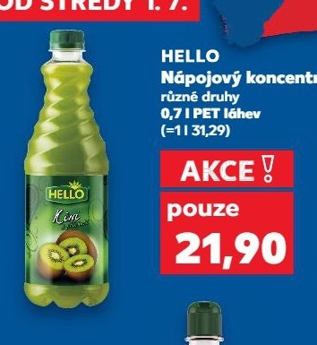 HELLO Nápojový koncentrát