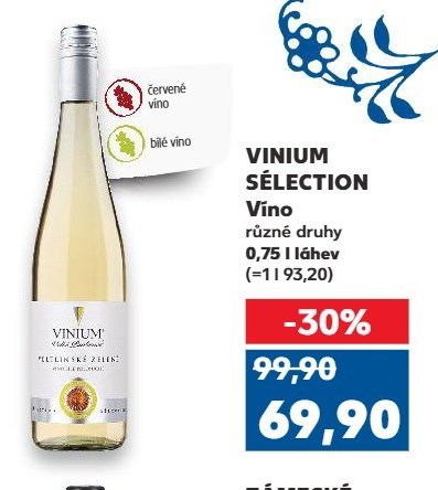 VINIUM SÉLECTION Víno