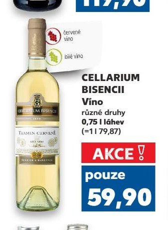 CELLARIUM BISENCII Víno