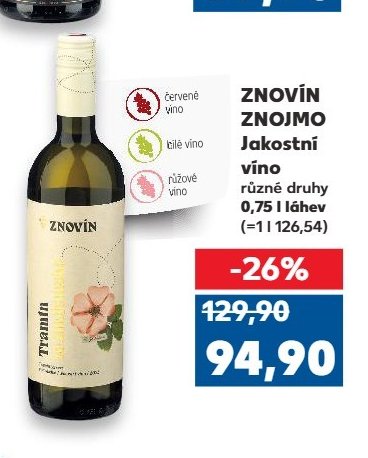 ZNOVÍN ZNOJMO Jakostní víno